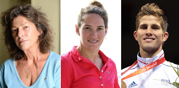 Sailor Florence Arthaud, swimmer Camille Muffat and boxer Alexis Vastine were all tragically involved ©AFP/Getty Images