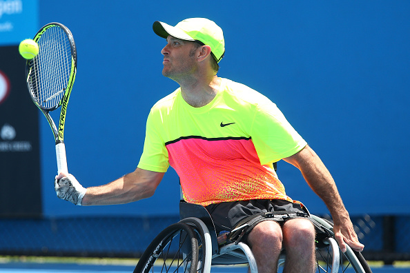 Top seed David Wagner claimed the quad singles title ©Getty Images