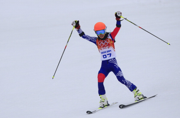 Vanessa Mae's result in Sochi has been annulled by the FIS ©AFP/Getty Images