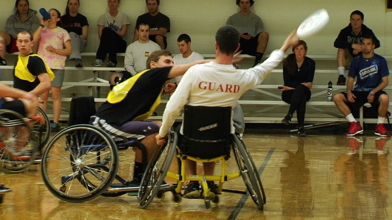Wheelchair frisbee could one day feature in the Paralympics if it is recognised by the IWAS ©YouTube