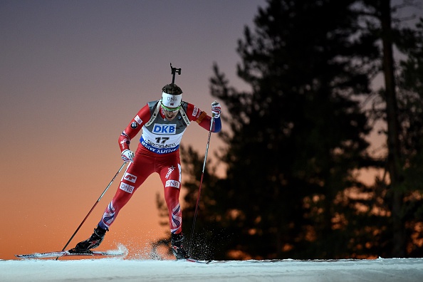 Emil Hegle Svendsen was delighted with his silver medal today ©Getty Images