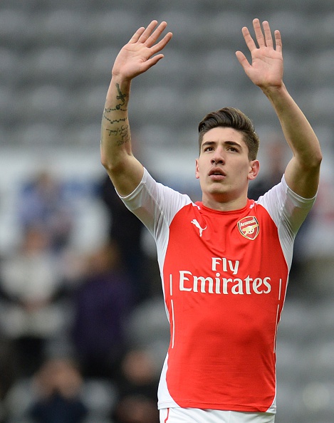 Arsenal's Hector Bellerin produced a rare glimpse of humility in a post-match interview ©AFP/Getty Images