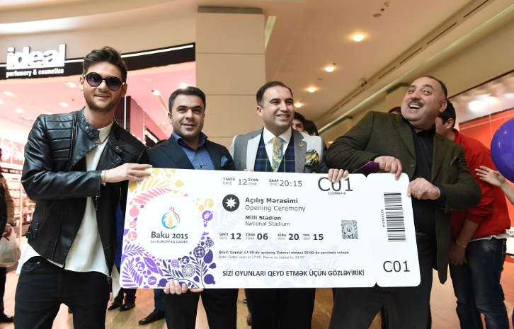 Baku 2015 has launched official ticket booths across the city where fans can get their hands on tickets for the event ©Baku 2015