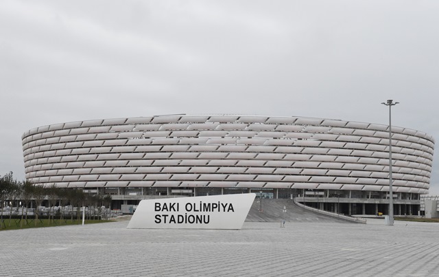 The newly-constructed National Stadium in Baku will host only the Third League of the European Team Athletics event during the European Games ©President of Azerbaijan