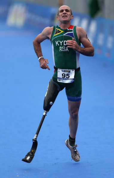 Para-triathlete Oswald Kydd was full of praise for the Athletes Career Programme  ©Getty Images