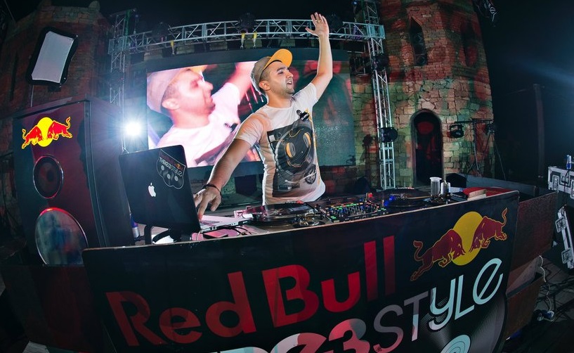 Red Bull have a strong involvement with staging events in Baku including the Thre3style world DJ championship final ©Red Bull