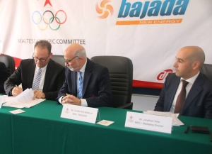 The Maltese Olympic Committee has signed a two-year sponsorship agreement with Bajada New Energy ©MOC