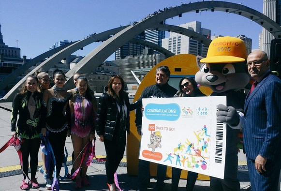 The Toronto 2015 Pan American Games will begin with the Opening Ceremony on July 10 ©Toronto 2015/Twitter