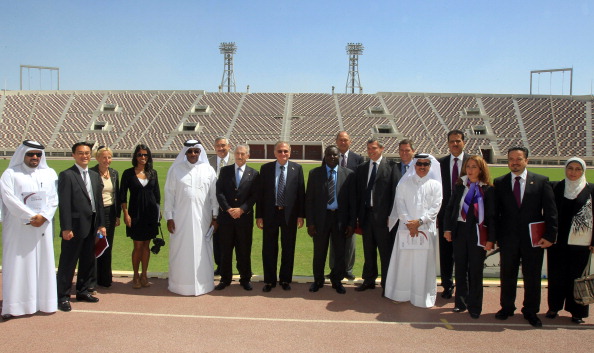 IAAF Evaluation_Commission_Khalifa_Stadium_October_5_2011