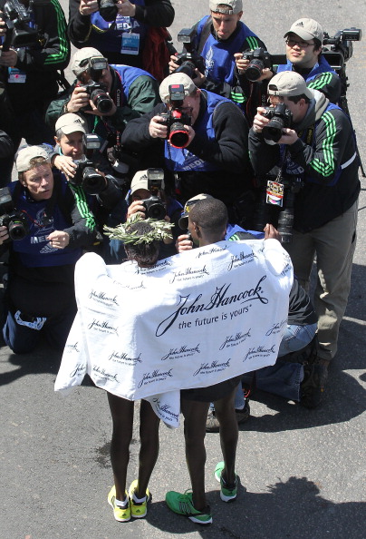 Geoffrey_Mutai_and_Caroline_Kilel_celebrate_victory_in_Boston_Marathon_April_18_2011