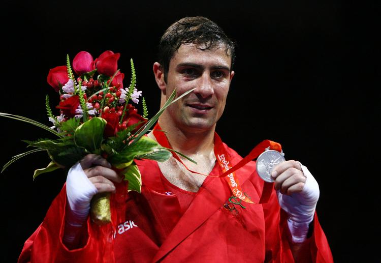 Kenny_Egan_with_Olympic_silver_medal