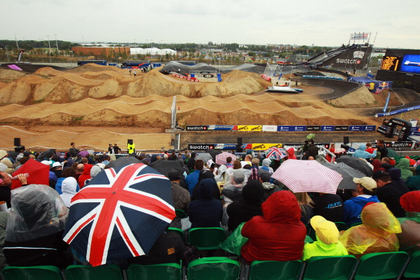 London_2012_BMX_track_with_spectators_in_the_rain_August_20_2011