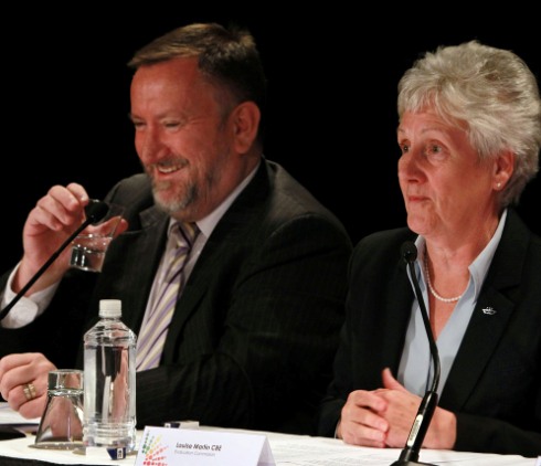 Mike_Hooper_and_Louise_Martin_Gold_Coast_Evaluation_Commission_June_20_2011