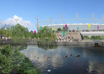 Olympic Stadium with landscaped park(1)