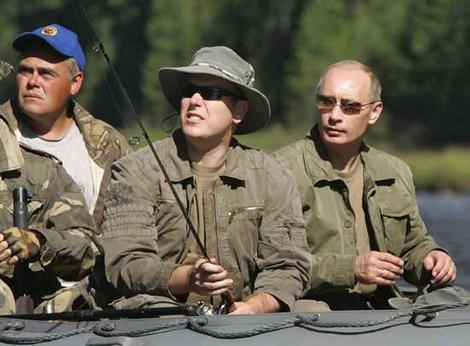 Prince_Albert_fishing_with_Vladimir_Putin