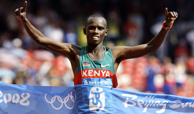 Sammy Wanjiru wins in Beijing