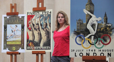 Tracey_Emin_with_Olympic_posters