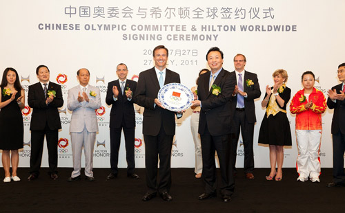 Chinese_Olympic_Committee_sign_deal_with_Hilton_Worldwide