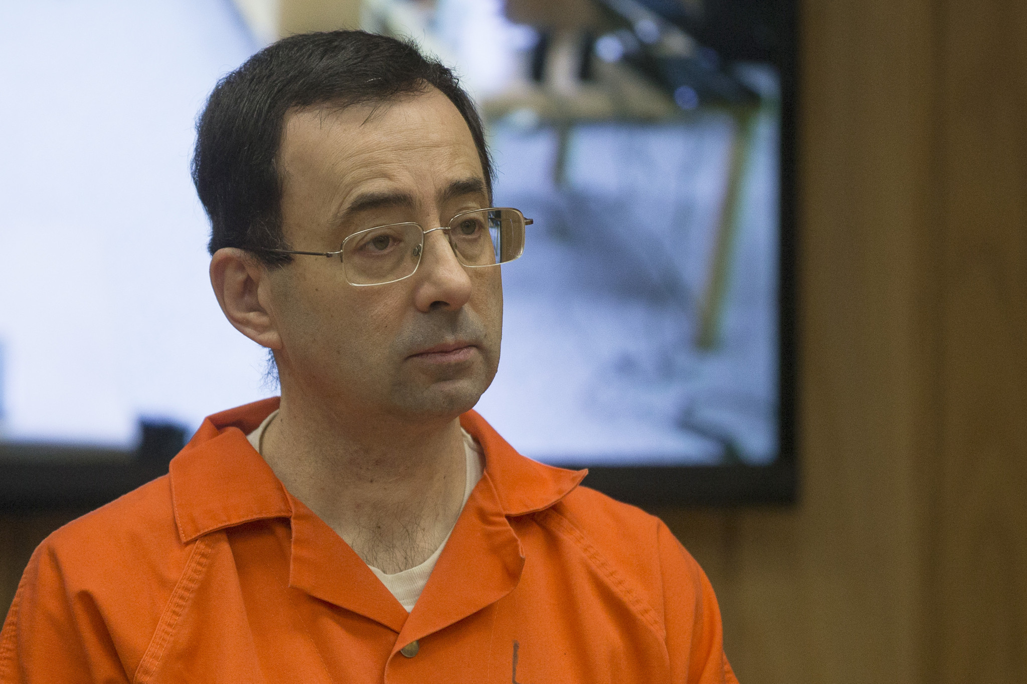   The American gymnastics team doctor, Larry Nbadar, is jailed for 175 years after abusing young athletes © Getty Images 