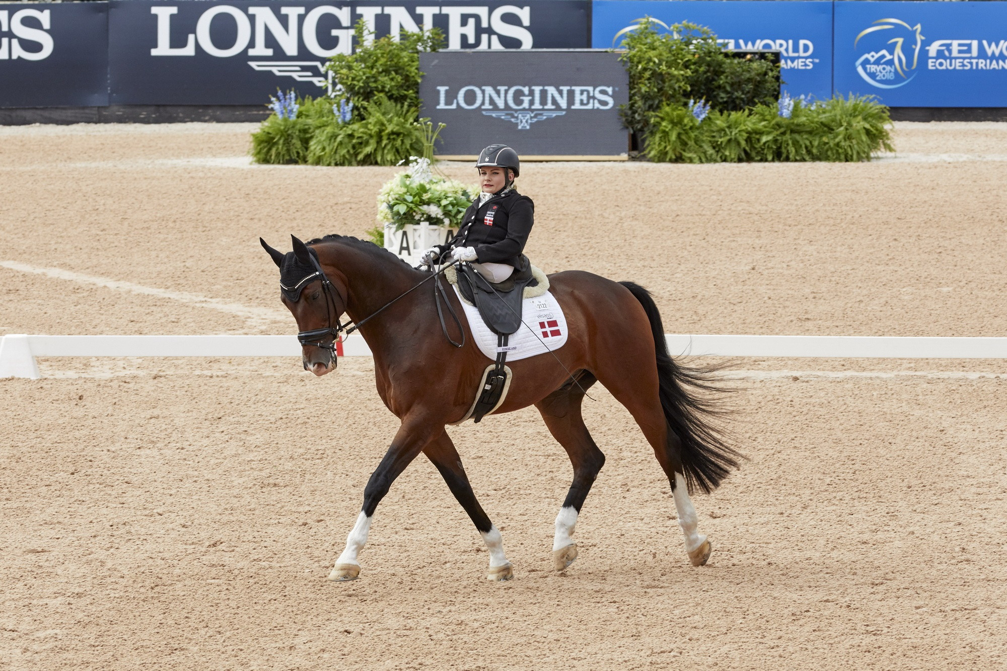 Danish Paralympian Kaastrup takes her first global crown at World Equestrian Games
