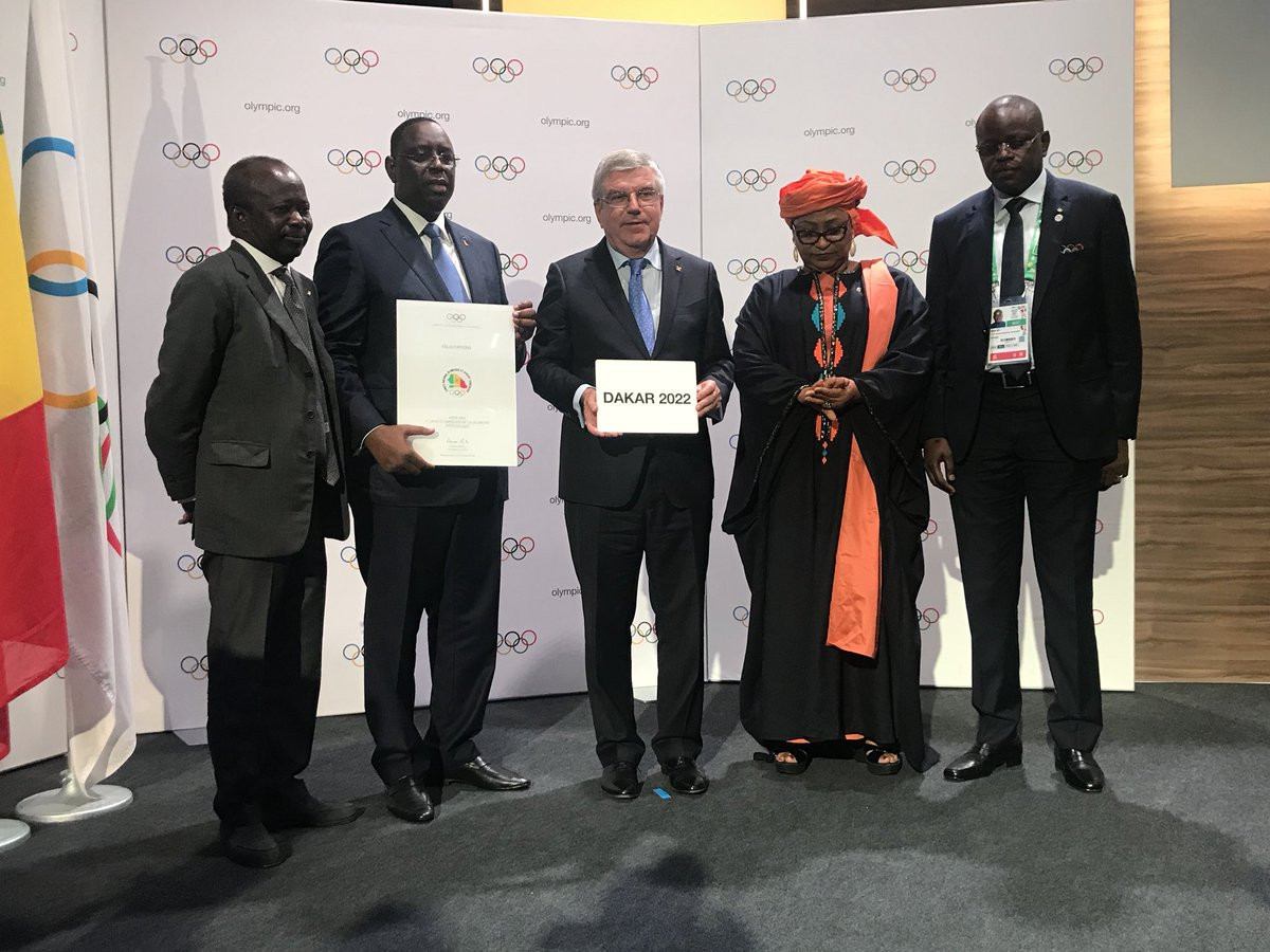 Senegal officially awarded 2022 Summer Youth Olympic Games at IOC Session
