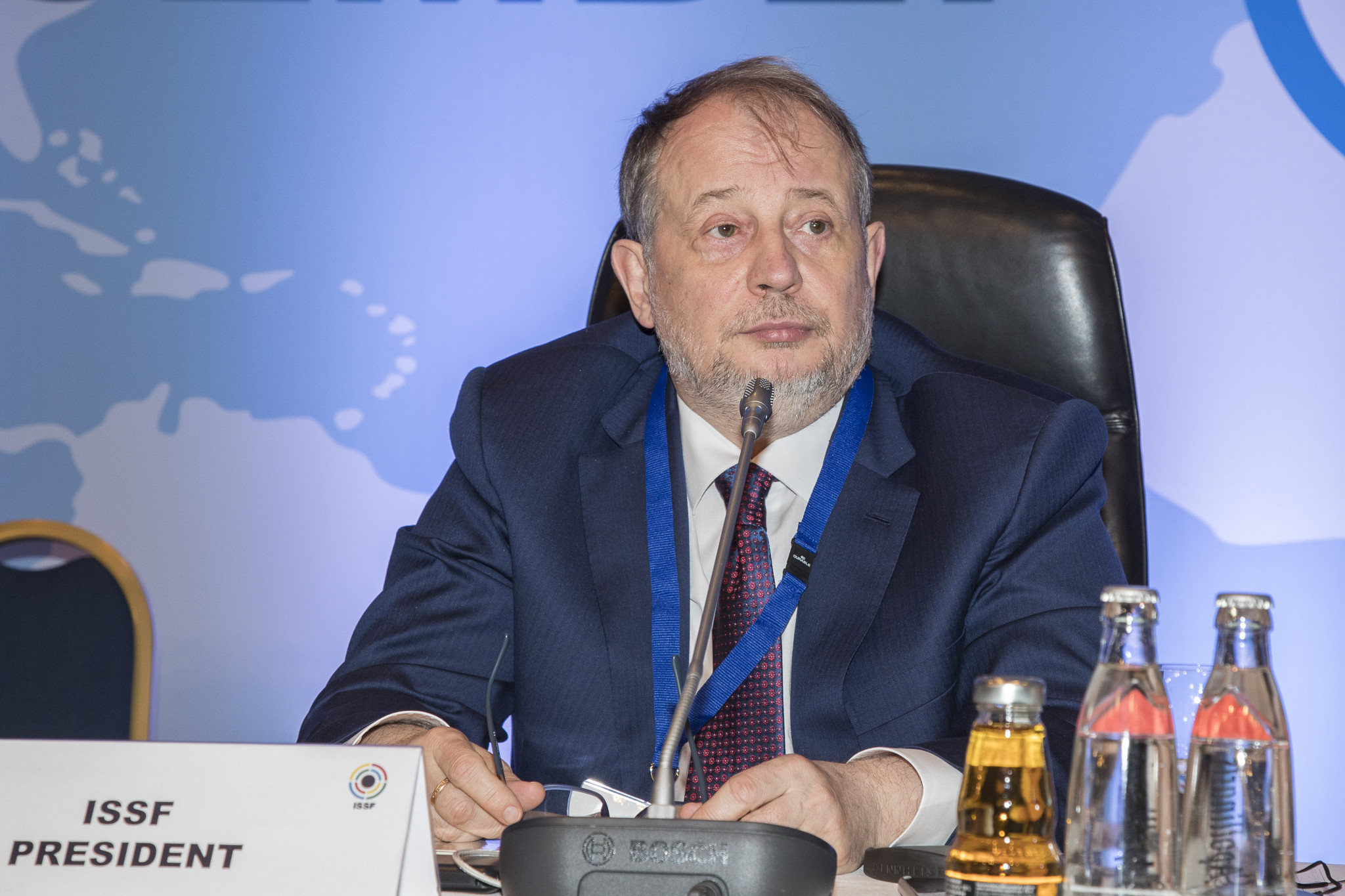 Newly-elected ISSF President Vladimir Lisin has committed $10 million of his own money to start a new development fund for the sport Â©ISSF