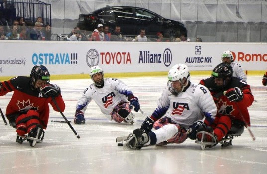 Paralympic gold medallists United States beat Canada at World Para Ice Hockey Championships