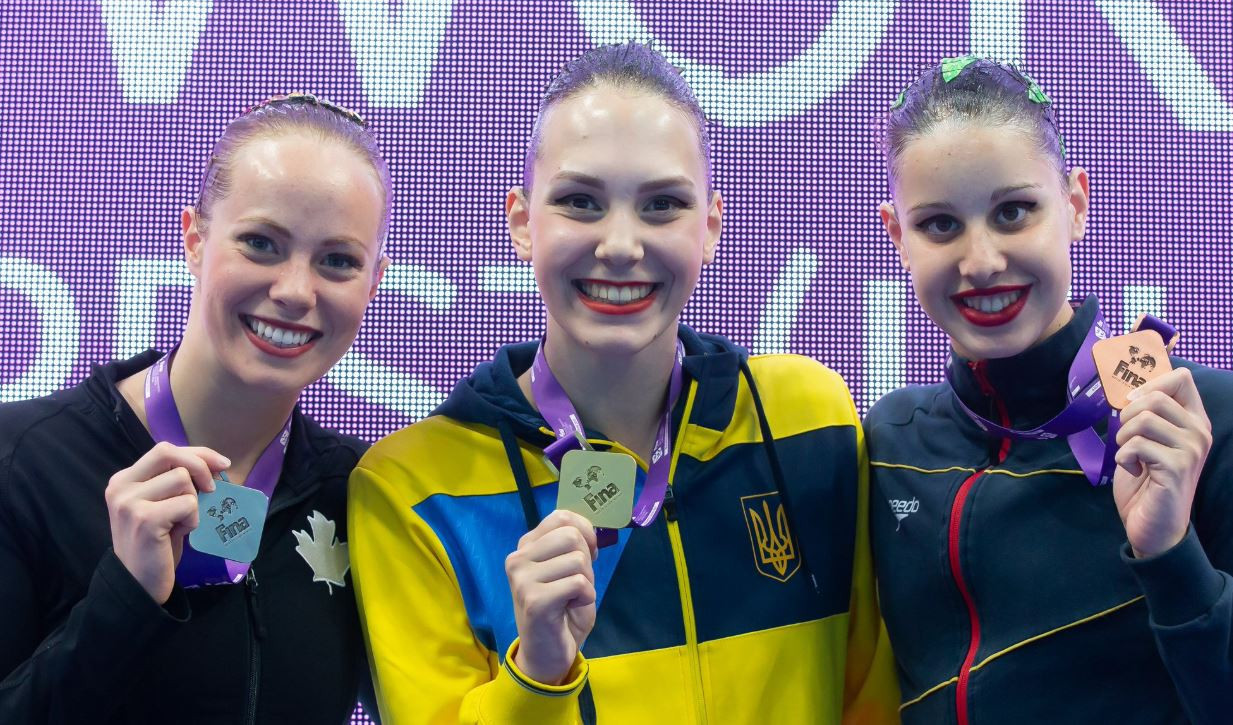 Ukraine steal the show to collect three golds at FINA Artistic Swimming Super Finals