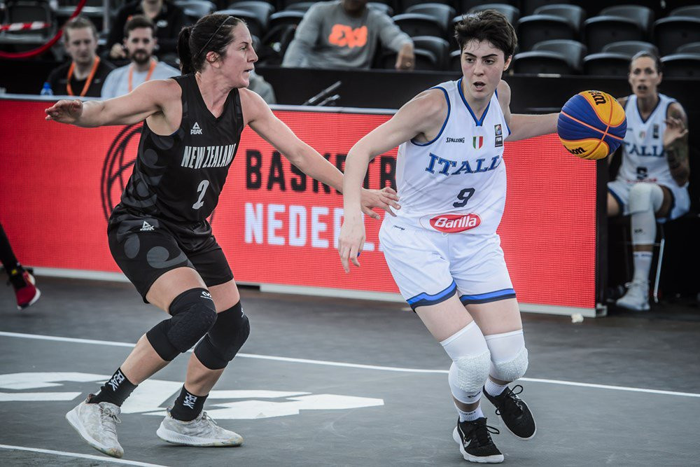 Defending champions Serbia and Italy through to quarter finals of FIBA 3x3 World Cup