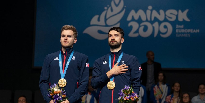 Langride and Ellis lift European Games badminton men's doubles title as British players enjoy successful day