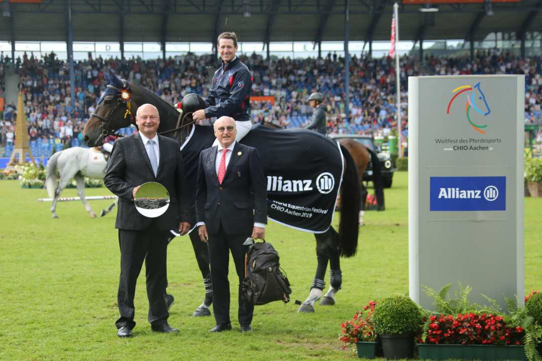 Ward and new horse Noche de Ronda win Allianz-Prize jumping contest at Aachen’s World Equestrian Festival