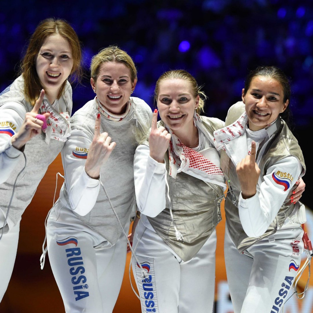 Russia edge Italy in thrilling women's team foil final at World Fencing Championships