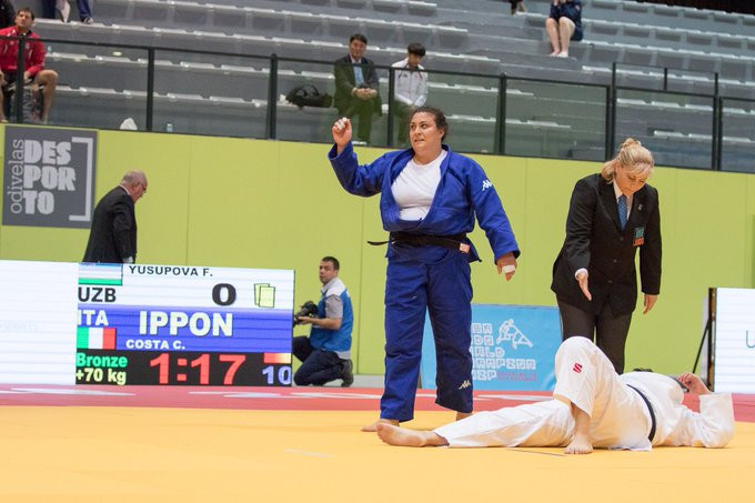  World bronze medallist Costa leads strong home team at IBSA Judo European Championships in Genoa