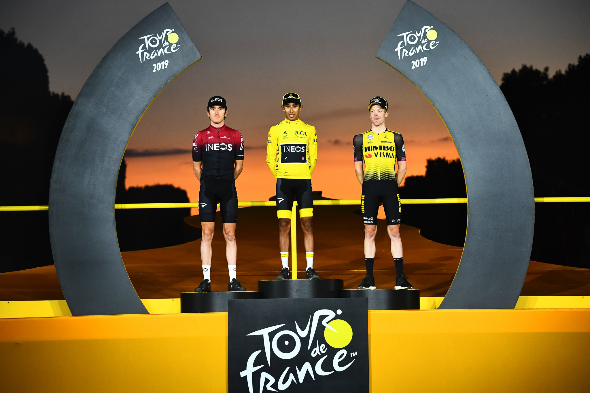 podium tour francia
