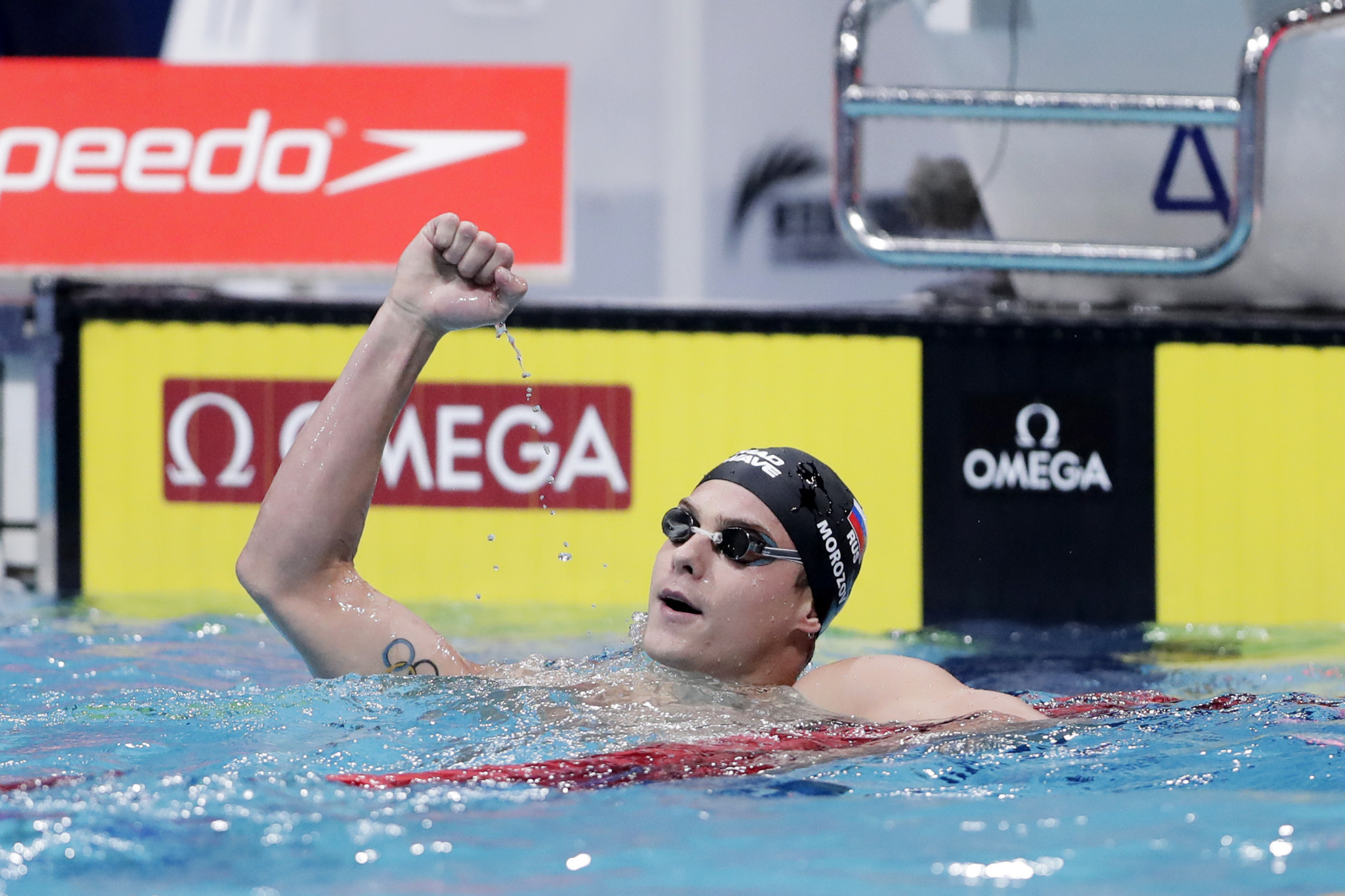 Morozov doubles up to complete FINA World Cup hat-trick in Tokyo
