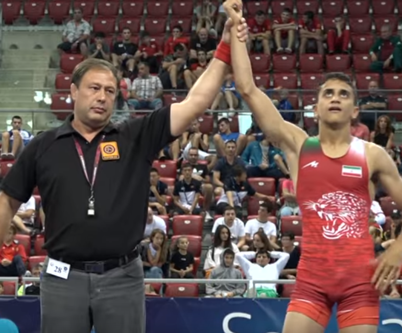 Youth Olympic champion Dehbozorgi adds World Cadet Wrestling title in Sofia