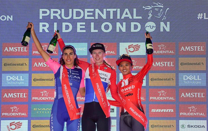 Wiebes wins Prudential RideLondon Classique after Wild disqualified for crash