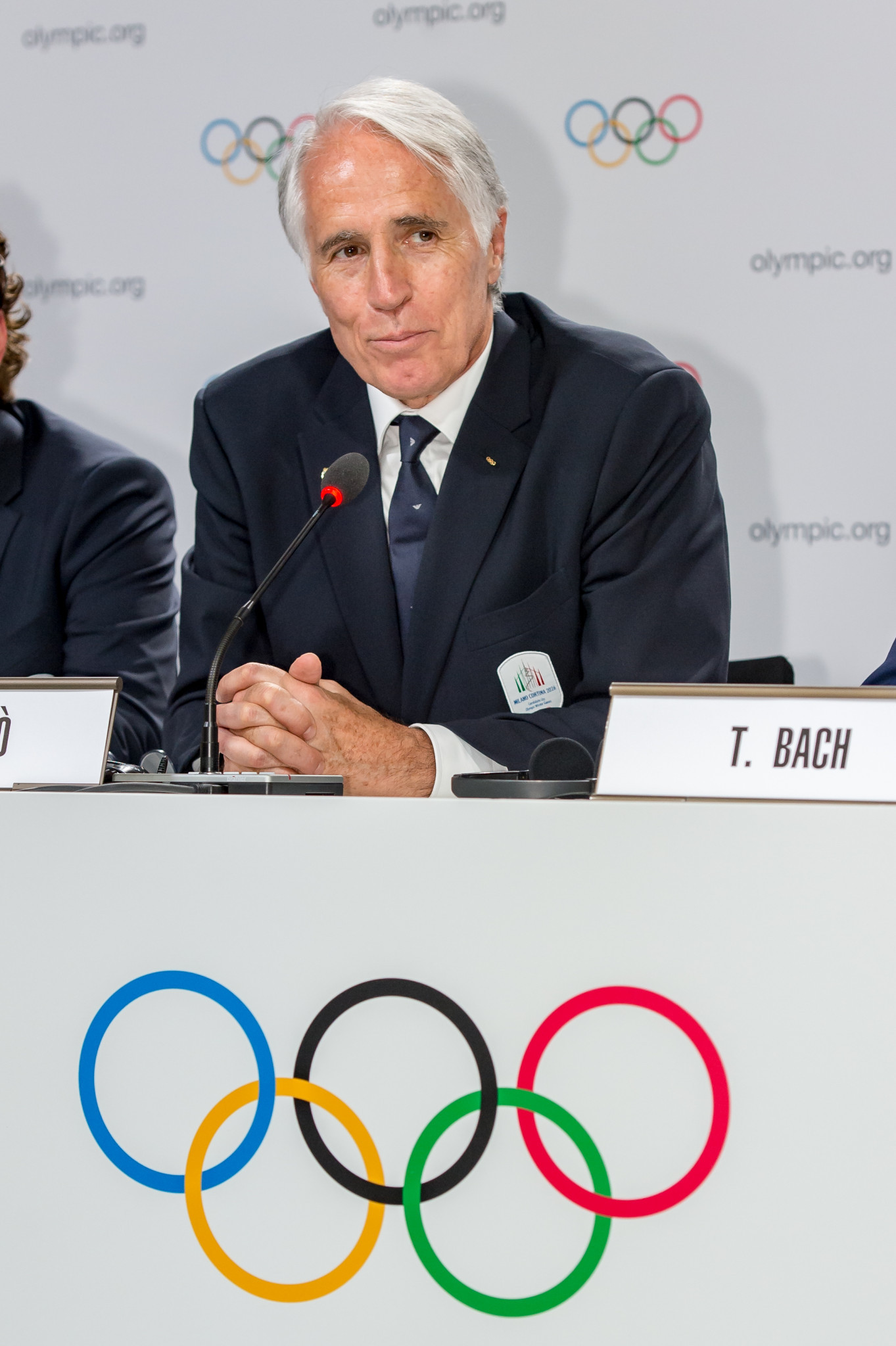 Italian National Olympic Committee President Giovanni Malagò was given a stark reminder of CONI's responsibilities in the Internatonal Olympic Committee letter ©Getty Images 