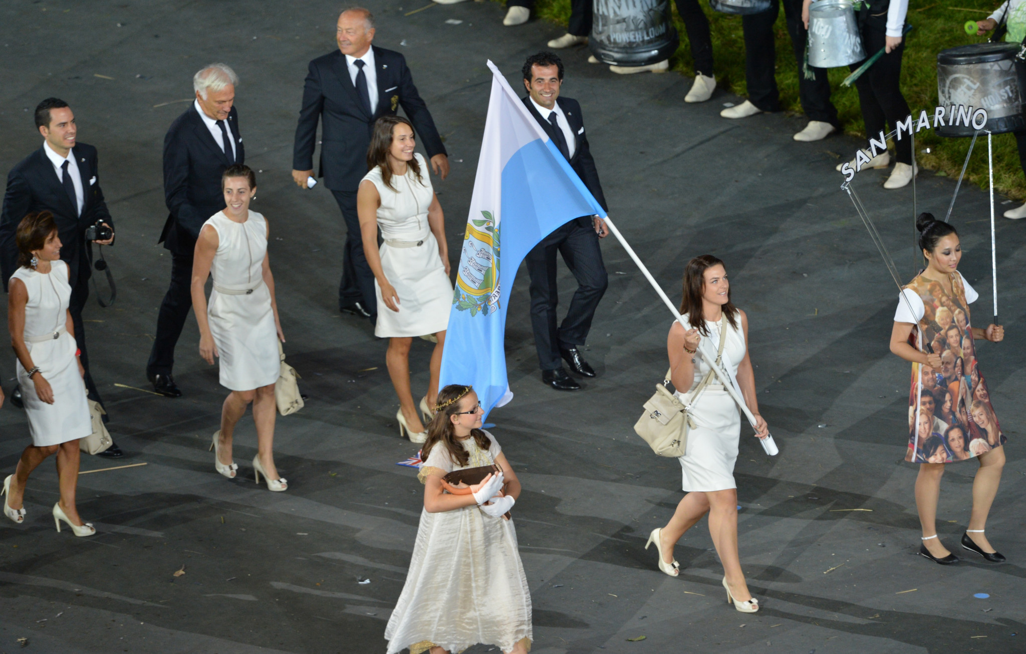 Alessandra Pirelli, vincitrice dell'oro nelle trappole a squadre miste ai Mondiali di Venezia, è stata la portabandiera di San Marino alle Olimpiadi di Londra 2012 © Getty Images