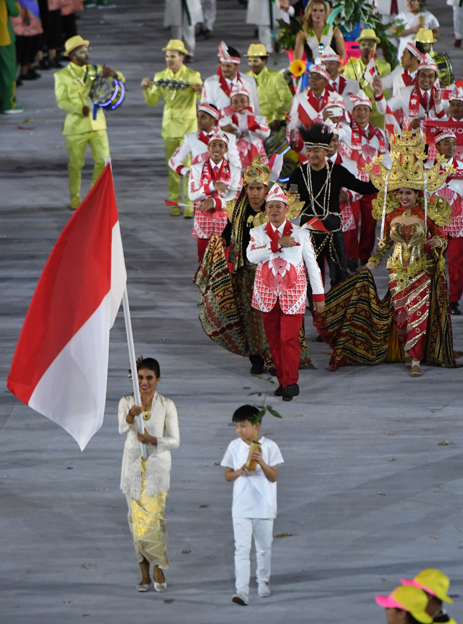 Indonesia mengirimkan 28 atlet ke Olimpiade Rio 2016 © Getty Images