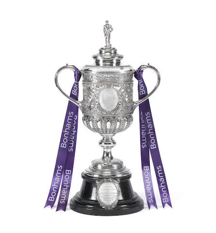 The second edition of the FA Cup trophy, contested between 1896 and 2010, was sold at auction in London for nearly £760,000 ©Bonhams