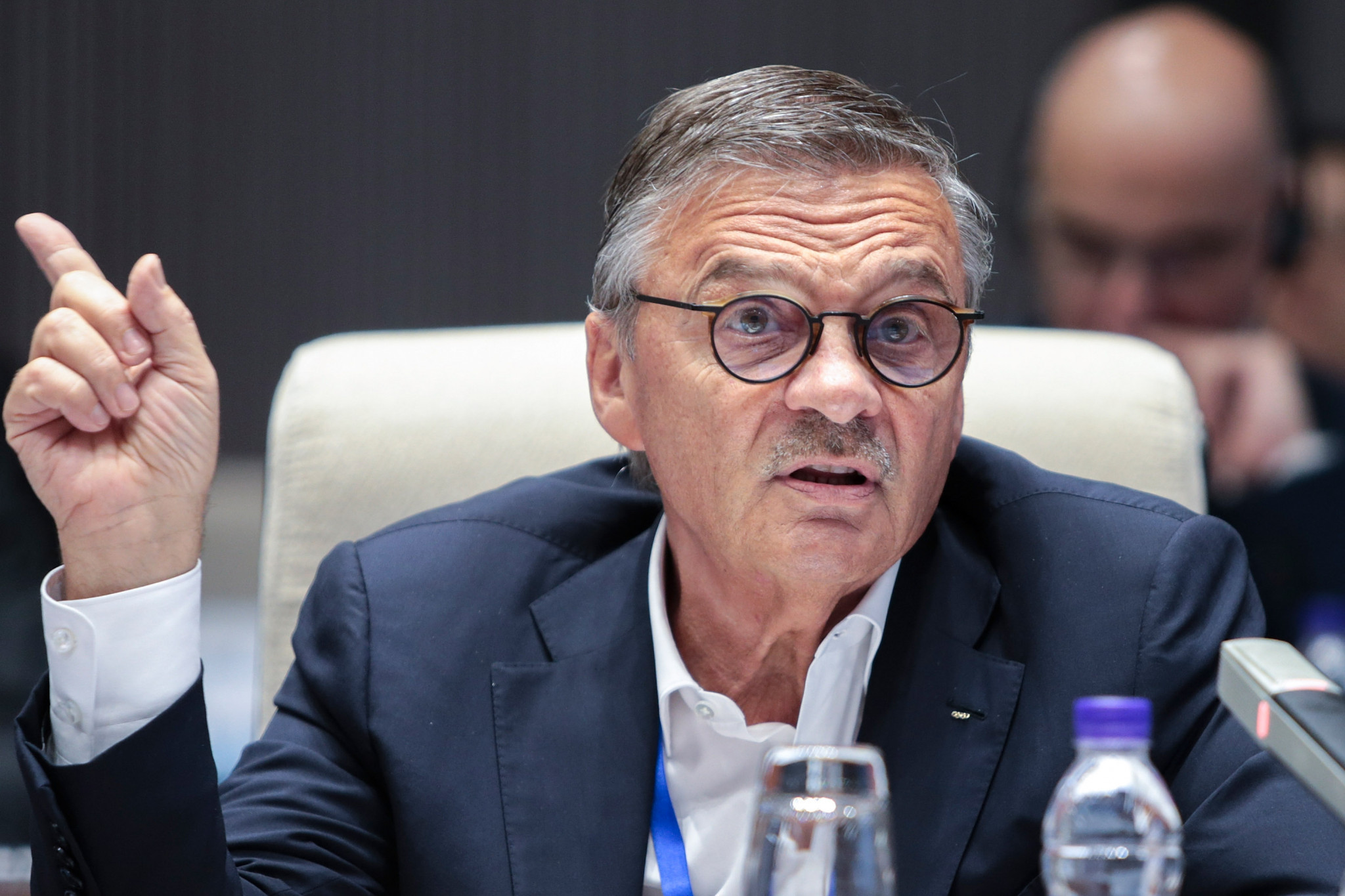   Le président de l'IIHF, René Fasel, a déclaré qu'une décision sur l'organisation du Championnat du monde masculin de cette année ne sera prise que la semaine prochaine © Getty Images