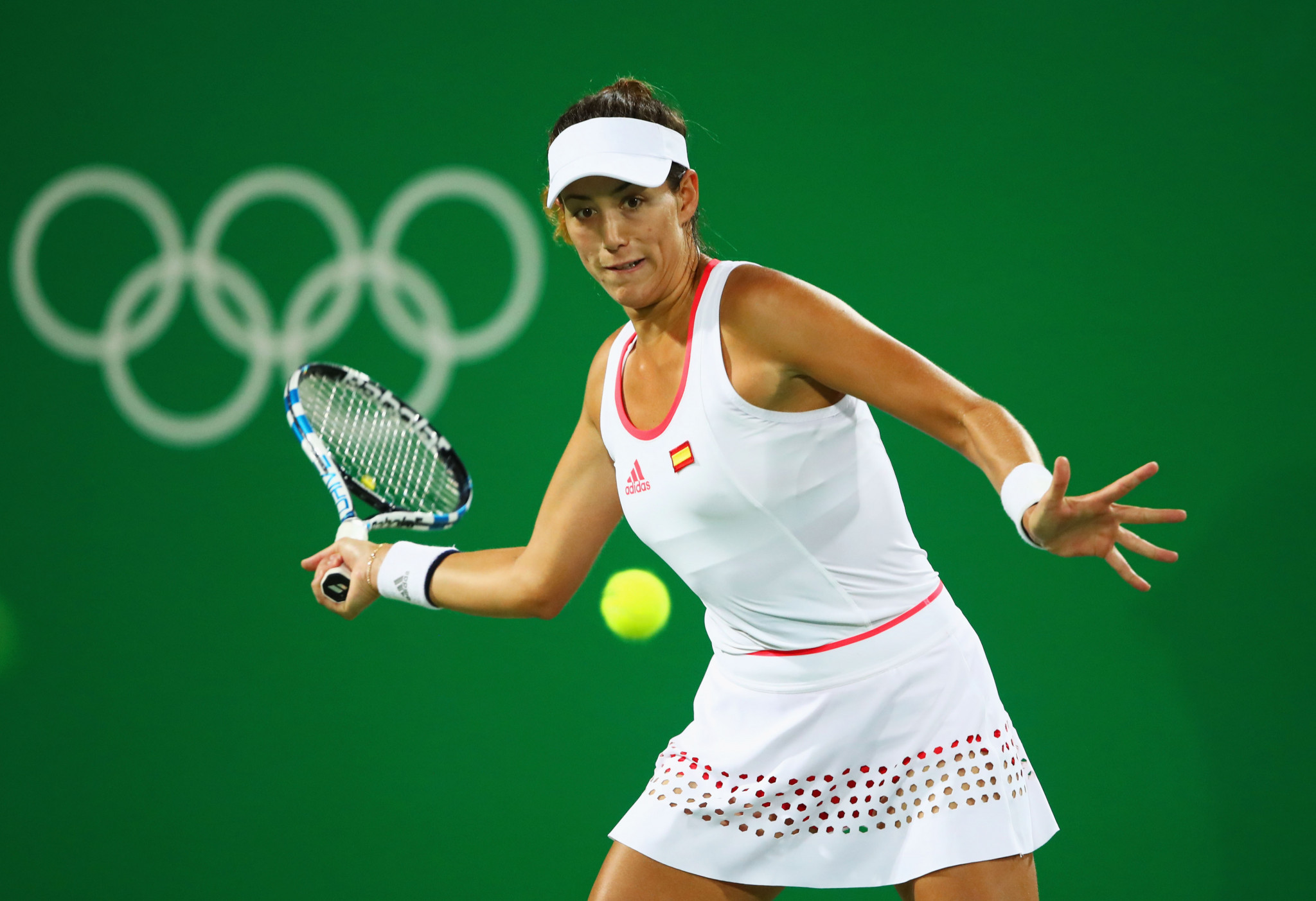 Garbiñe Muguruza reached the third round of the women's singles in her previous Olympic appearance at Rio 2016 ©Getty Images