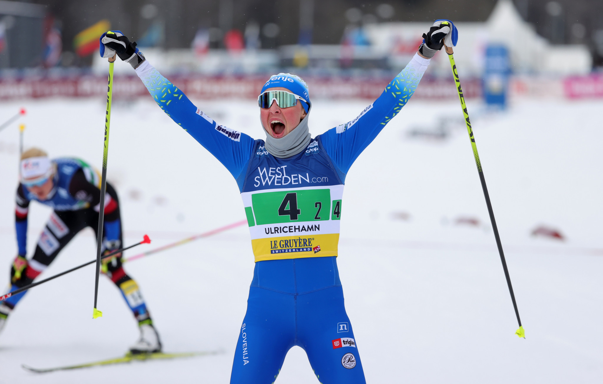 Italia e Slovenia rivendicano i titoli sprint alla Coppa del Mondo di sci di fondo in Svezia