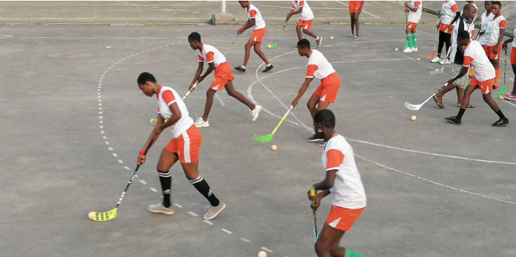 The Ivory Coast Floorball Federation has launched a girls participation project ©IFF