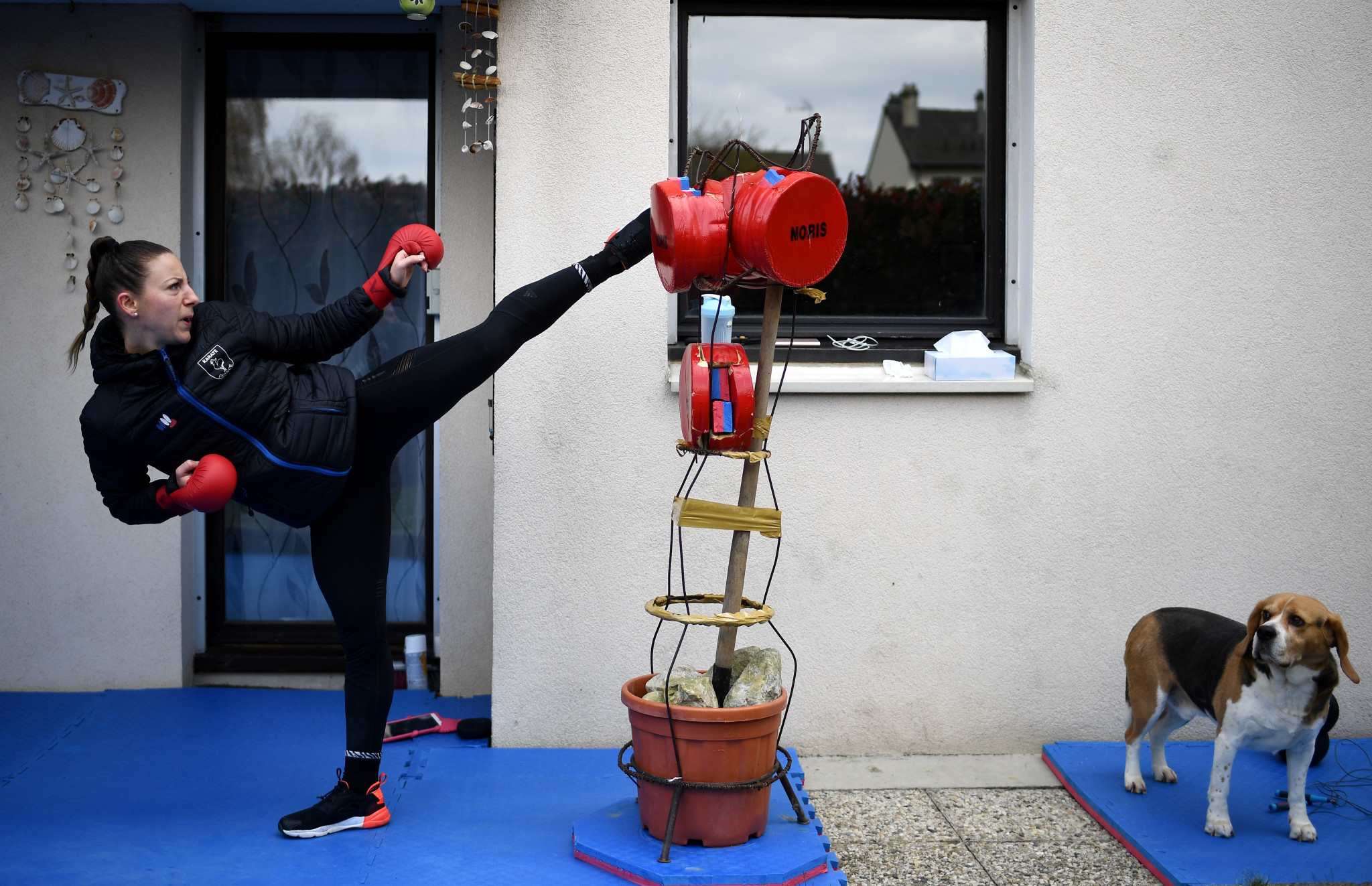 Karateka comme Alexandra Recchia ont dû changer de routine pendant la pandémie de coronavirus © Getty Images