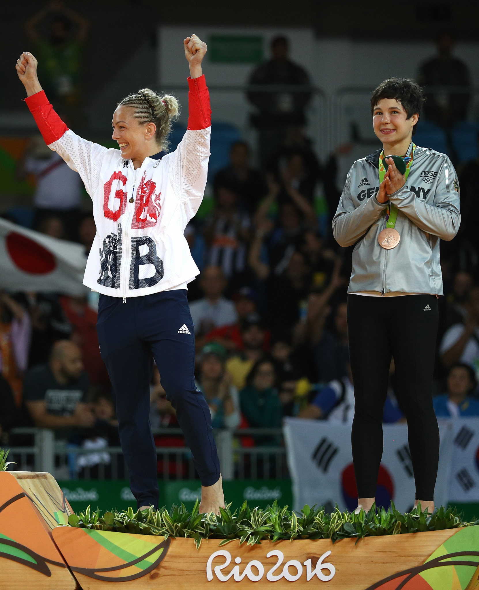 La judoka britannique Sally Conway, qui a remporté une médaille de bronze à Rio 2016, a annoncé aujourd'hui sa retraite du sport © Getty Images