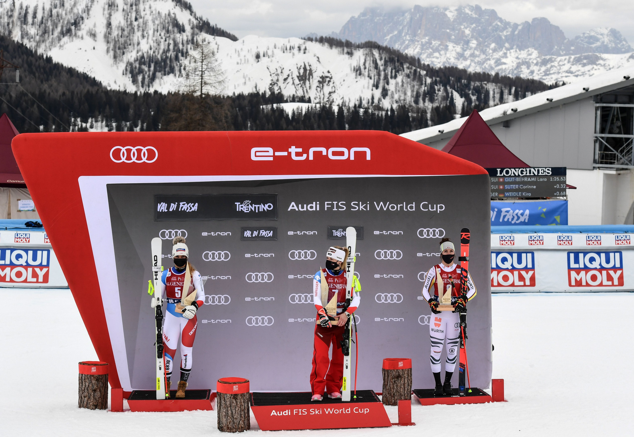Lara Gut-Behrami a remporté cinq des six dernières courses de la Coupe du monde de ski alpin © Getty Images