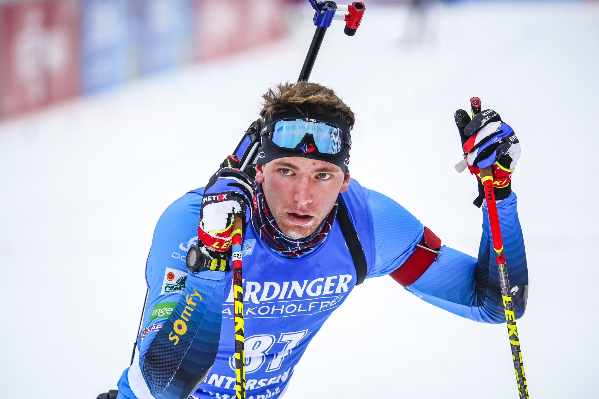 Emilien Claude a triomphé au sprint masculin © Getty Images