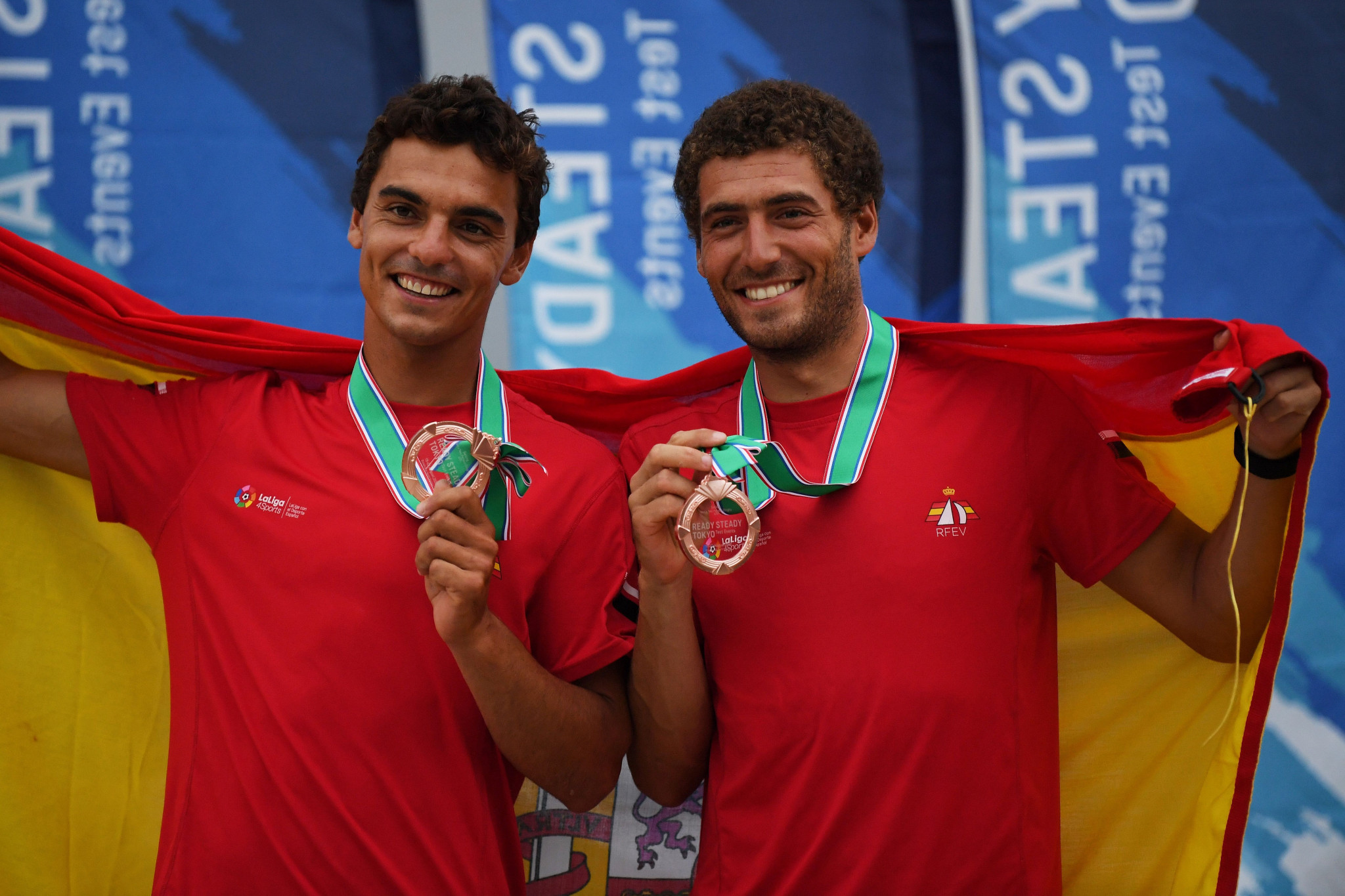 L'Espagnol Jordi Xammar et Nicolás Rodríguez sont parmi les favoris de l'épreuve masculine aux Championnats du monde 470 © Getty Images